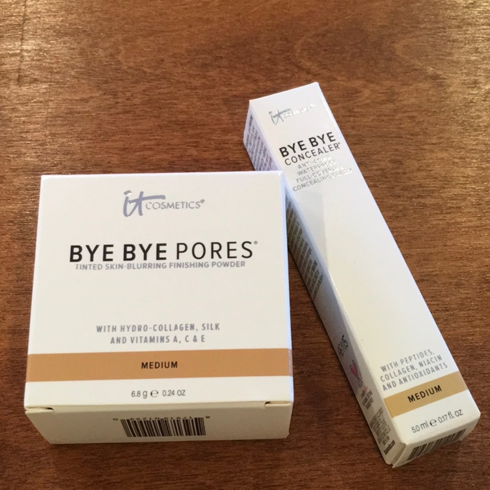 It Cosmetics, Bye Bye Pores and Bye Bye Concealer